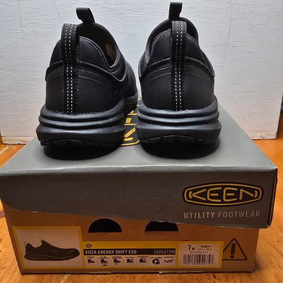 KEEN Utility Vista Energy Shift ESD (Comp Toe) Women's Shoes Size 7 B - Medium - Picture 3 of 8